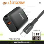 Cargador de Casa 20w + Cable tipo C Ampxker