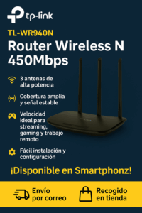 WI-FI Extender TP-Link Wireless N Router 450Mbps - Image 2